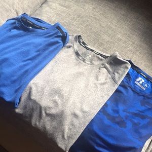 3 Dri-Fit Workout Shirts